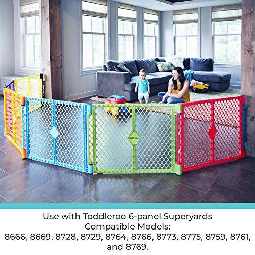 New Toddleroo by North States Superyard Wall Mount Kit (Gray) - Kidsy