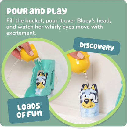 New TOMY Toomies Bluey Water Slide Bath Toy Set - Kidsy