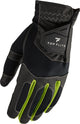 New Top Flite Junior Golf Glove, Boys (Black/Volt) - Kidsy