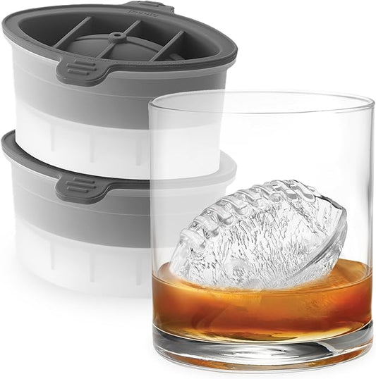 New Tovolo Football Ice Molds – 2 Pack Large Silicone - Kidsy