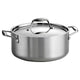 New Tramontina Gourmet Tri - Ply Clad Induction - Ready Stainless Steel 5 QT (Silver) - Kidsy