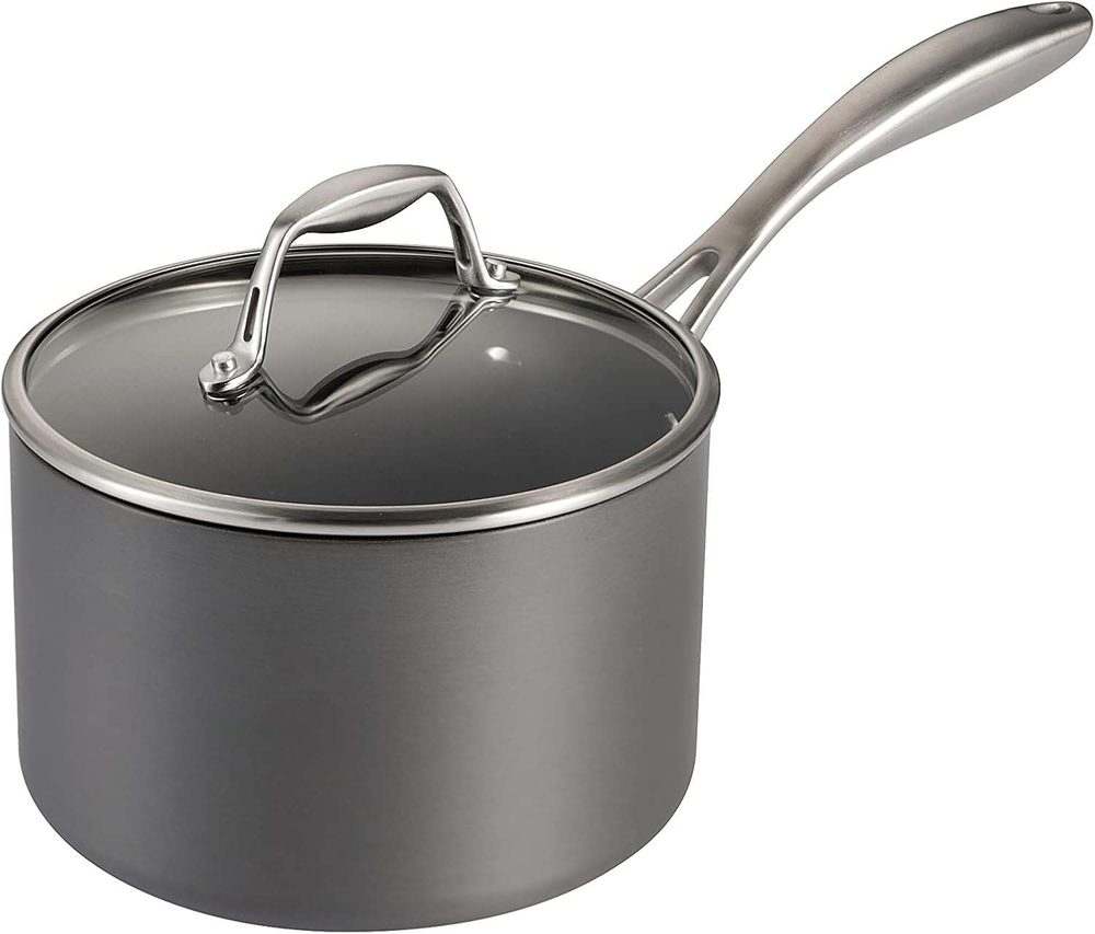 New Tramontina OnyxPro 3 - Quart Nonstick Sauce Pan with Lid - Kidsy
