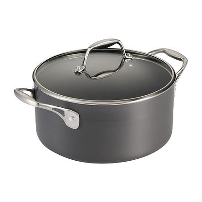 New Tramontina OnyxPro Nonstick Dutch Oven, 5 - Quart (Grey) - Kidsy