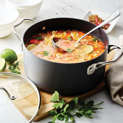 New Tramontina OnyxPro Nonstick Dutch Oven, 5 - Quart (Grey) - Kidsy