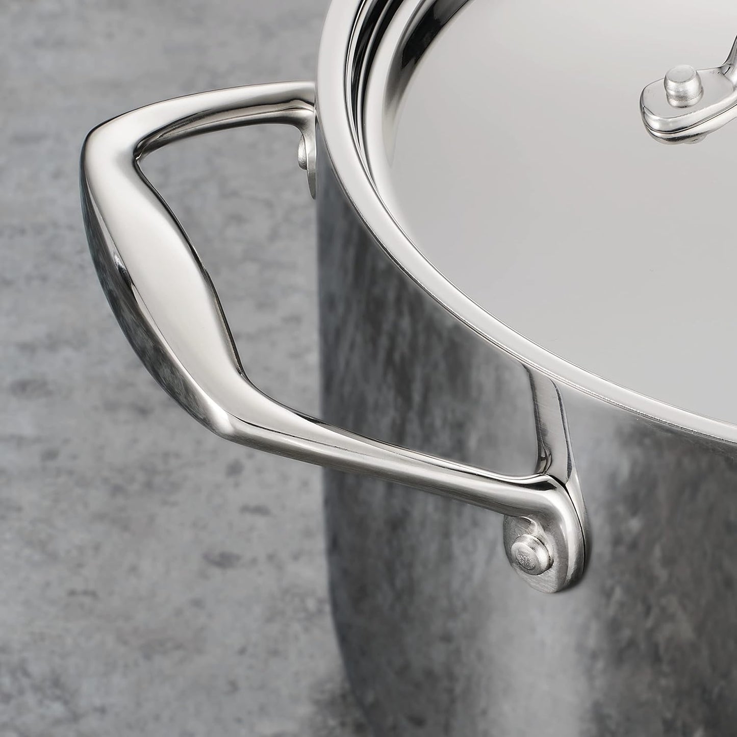 New Tramontina Signature Tri - Ply Clad Stainless Steel 3 - Quart Braiser Pan with Lid - Kidsy