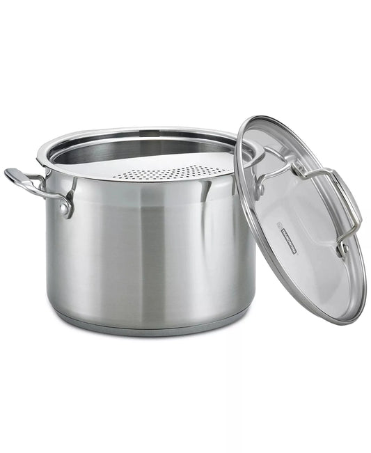 New Tramontina Tri - Ply Clad Stainless Steel 6 - Qt Pasta Cooker - Kidsy