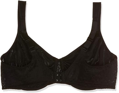 New Triumph Comfort Minimizer W X Bra Minimizer Bra for Women Cup Sizes C - DDD (Black) - Kidsy