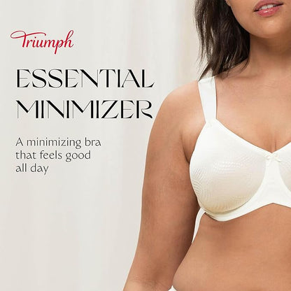 New Triumph Essential Minimizer Underwire Bra, 36D (Vanille) - Kidsy