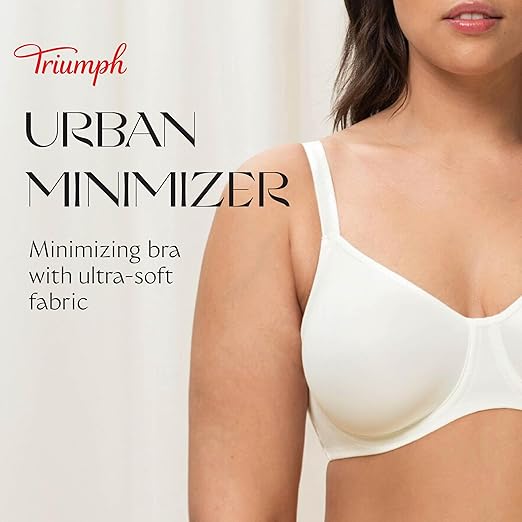 New Triumph Urban Minimizer Underwire Bra (Vanille) - Kidsy