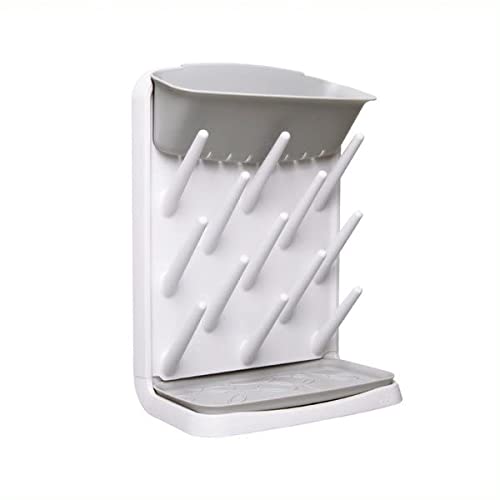 New Ubbi Vertical Bottle Drying Rack (Gray) - Kidsy