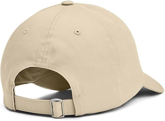 New Under Armour Mens Branded Hat - (289) Khaki Base / / White (One Size) - Kidsy