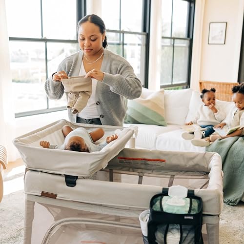 New UPPAbaby Changing Station for Remi Charlie Sand Melange - Kidsy