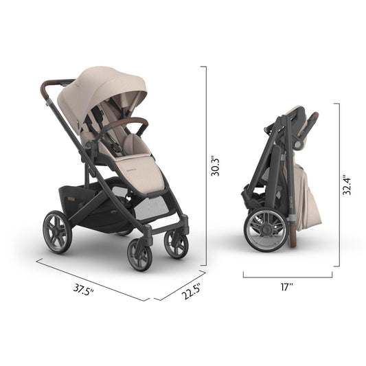 New UPPAbaby Cruz V3 Full - Size Stroller Reversible Seat (Declan) - Kidsy