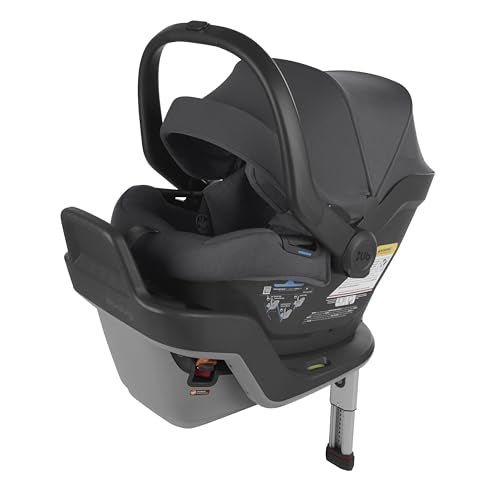 New UPPAbaby Mesa Max Infant Car Seat and Base Greyson (Charcoal Mélange) - Kidsy