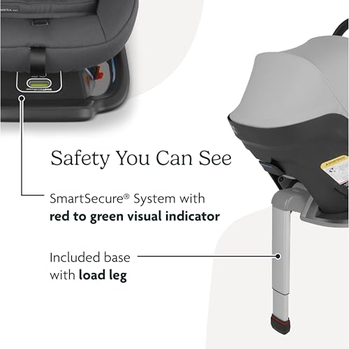 New UPPAbaby Mesa Max Infant Car Seat and Base Greyson (Charcoal Mélange) - Kidsy