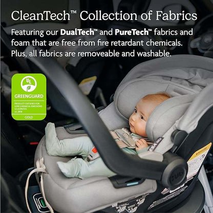 New UPPAbaby Mesa Max Infant Car Seat with Base (Gregory Blue Mélange) - Kidsy