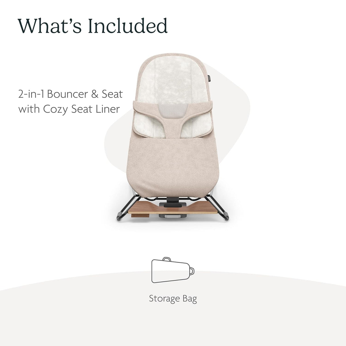 New UPPAbaby Mira 2 - in - 1 Bouncer Seat Portable (Charlie) - Kidsy
