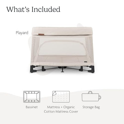 New UPPAbaby Remi Playard, Charlie (Sand Melange) - Kidsy