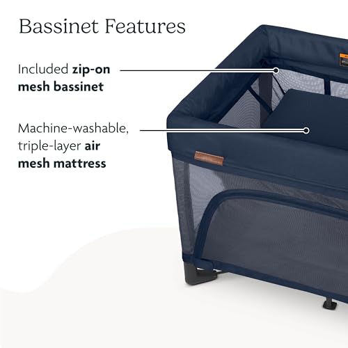 New UPPAbaby Remi Playard, Charlie (Sand Melange) - Kidsy