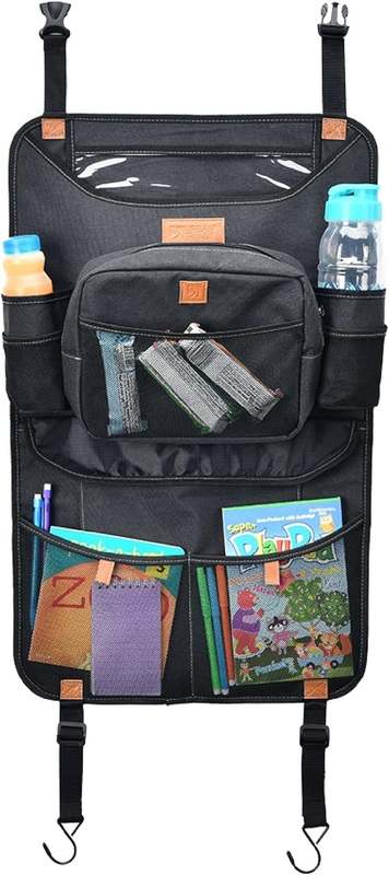 New URBANTRANSIT Backseat Car Organizer (Gray) - Kidsy