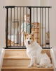 New VEVOR Baby Gate, 26 - 40 Inches Adjustable Width, 36 Inches High (Black) - Kidsy
