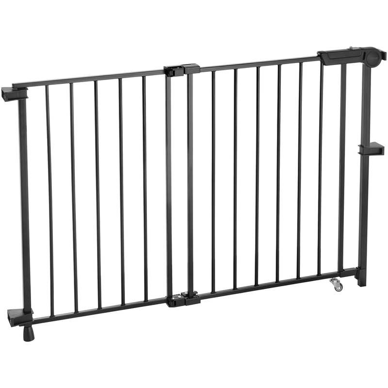 New VEVOR Baby Gate, 26 - 48 Inches Adjustable Width (Black) - Kidsy
