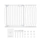 New VEVOR Baby Gate, 29.5" - 46.4" Extra Wide, 30" High (White) - Kidsy