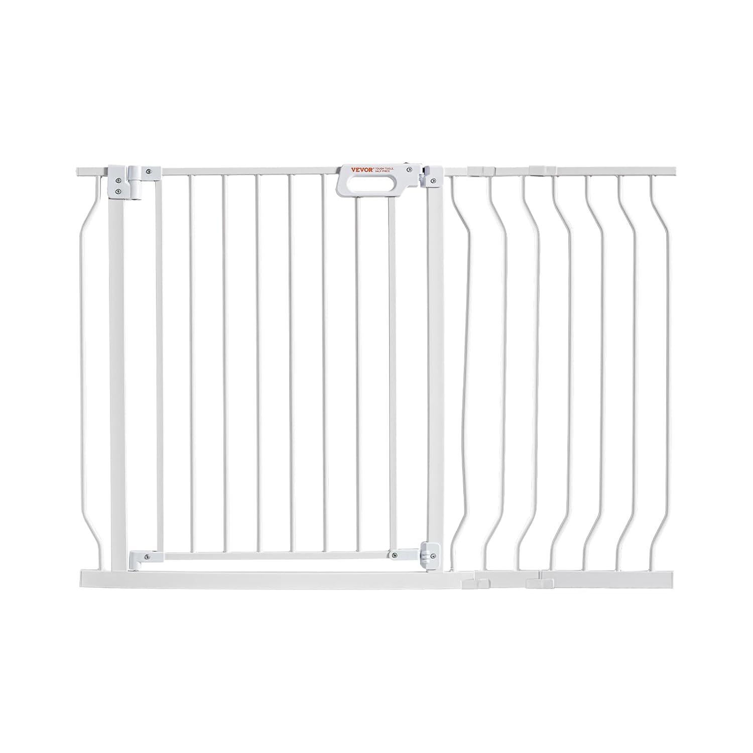 New VEVOR Extra Wide Baby Gate 29.5–46" (White) - Kidsy