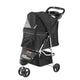 New VEVOR Pet Stroller, 3 Wheels Dog Stroller Rotate with Brakes (Black) - Kidsy