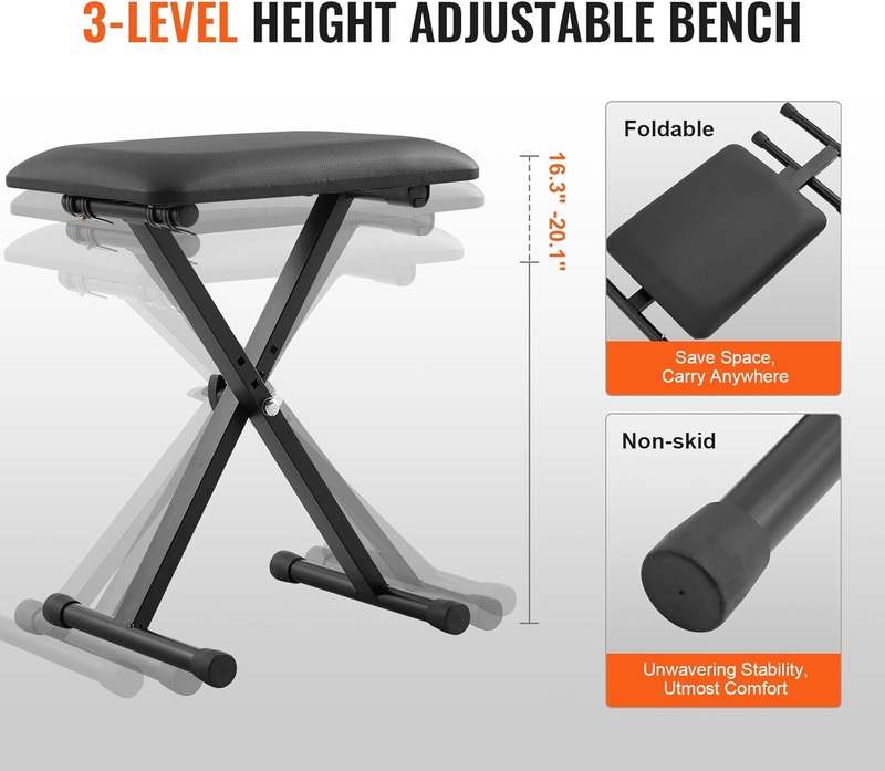 New VEVOR Piano Bench - Kidsy