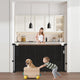 New VEVOR Retractable Baby Gate (55"W x 34"H, Black) - Kidsy