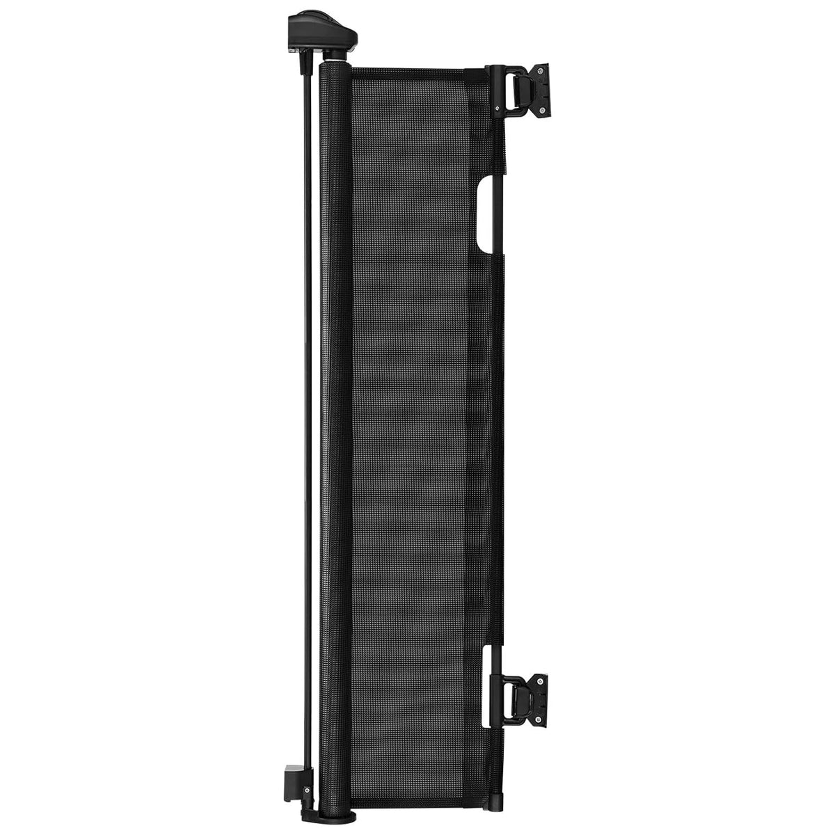 New VEVOR Retractable Baby Gate, Extends to 57 inch Wide, 38.5 inch Tall (Black) - Kidsy