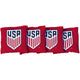 New Victory Tailgate 4 - Pack Team USA Red Regulation Corn Filled Cornhole Bags - Kidsy