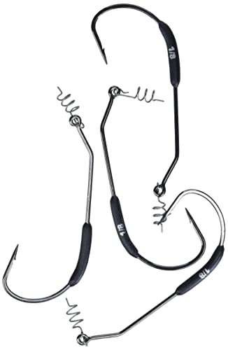 New VMC Drop Dead Weighted Hook 1/8 Black Nickel 5/0, one Size - Kidsy
