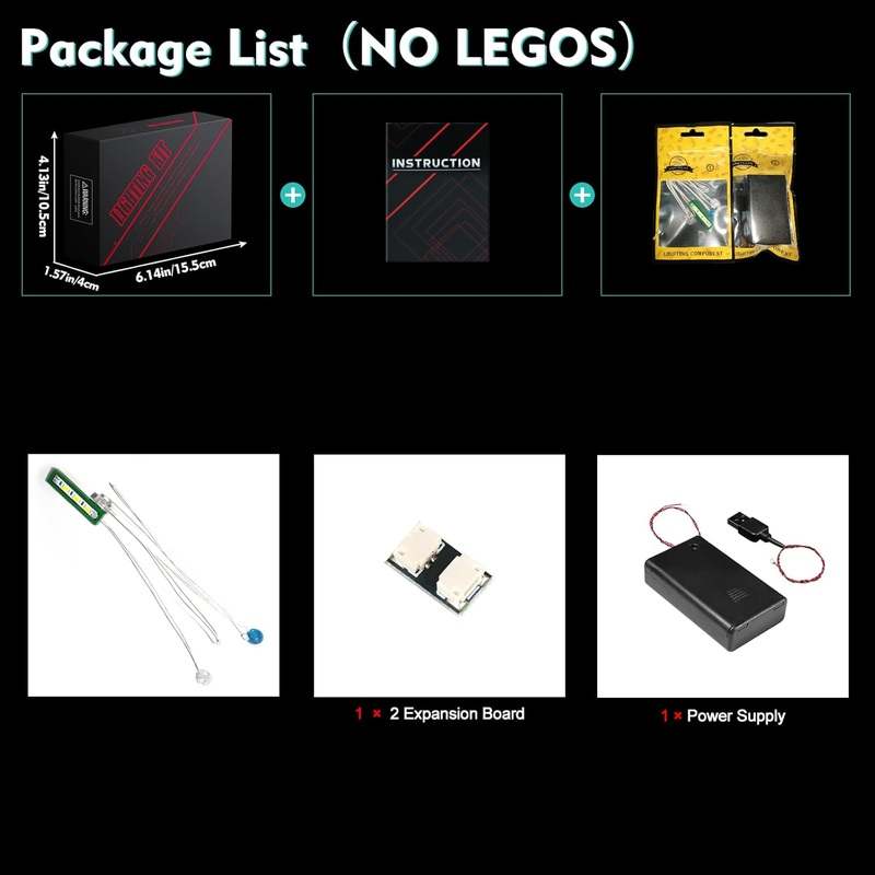 New VONADO LED Light Kit Compatible with Lego Minecraft - Kidsy