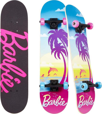 New Voyager Cruiser Skateboard with Graphic Grip Tape (Barbie) - Kidsy