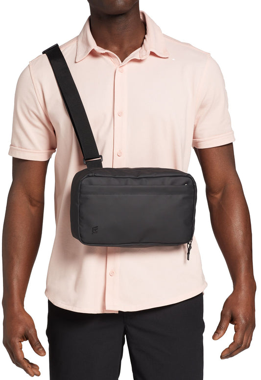 New VRST Men's Crossbody Bag (Black) - Kidsy