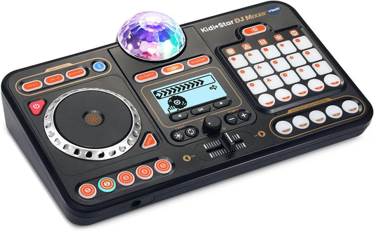 New VTech Kidi Star DJ Mixer Toy (Black) - Kidsy