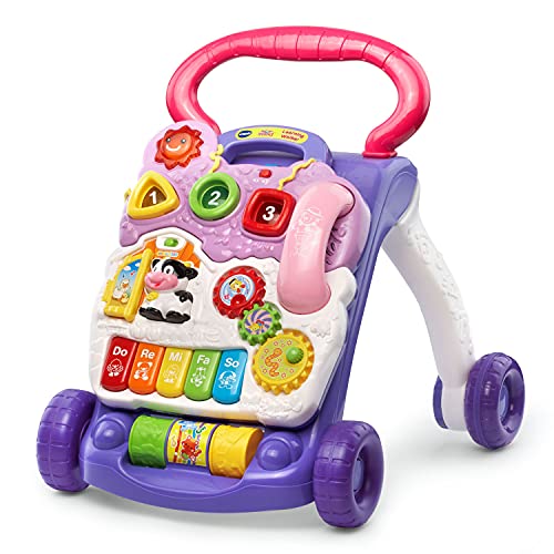 New VTech Sit - to - Stand Learning Walker Activity Toy (Lavender) - Kidsy
