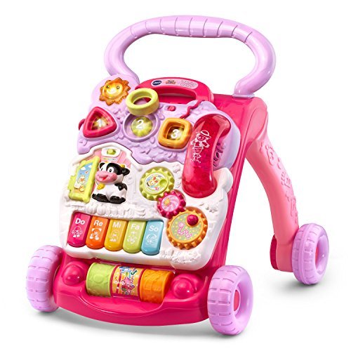 VTech Sit-to-Stand Learning Walker Activity Toy (Pink)