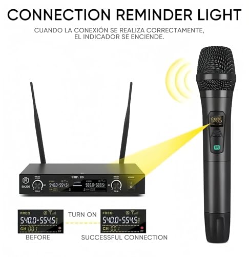 New W IN - MIX Wireless Metal Handheld Dynamic Microphone System (SK20001) - Kidsy