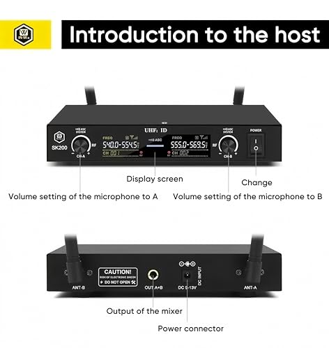 New W IN - MIX Wireless Metal Handheld Dynamic Microphone System (SK20001) - Kidsy