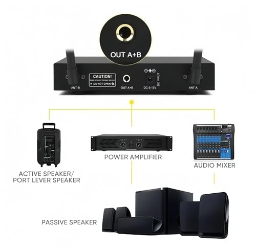 New W IN - MIX Wireless Metal Handheld Dynamic Microphone System (SK20001) - Kidsy