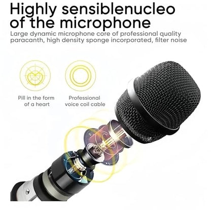 New W IN - MIX Wireless Metal Handheld Dynamic Microphone System (SK20001) - Kidsy