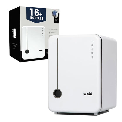 New Wabi UVC LED Sanitizer & Dryer Ultra (White + Gunmetal Trim) - Kidsy