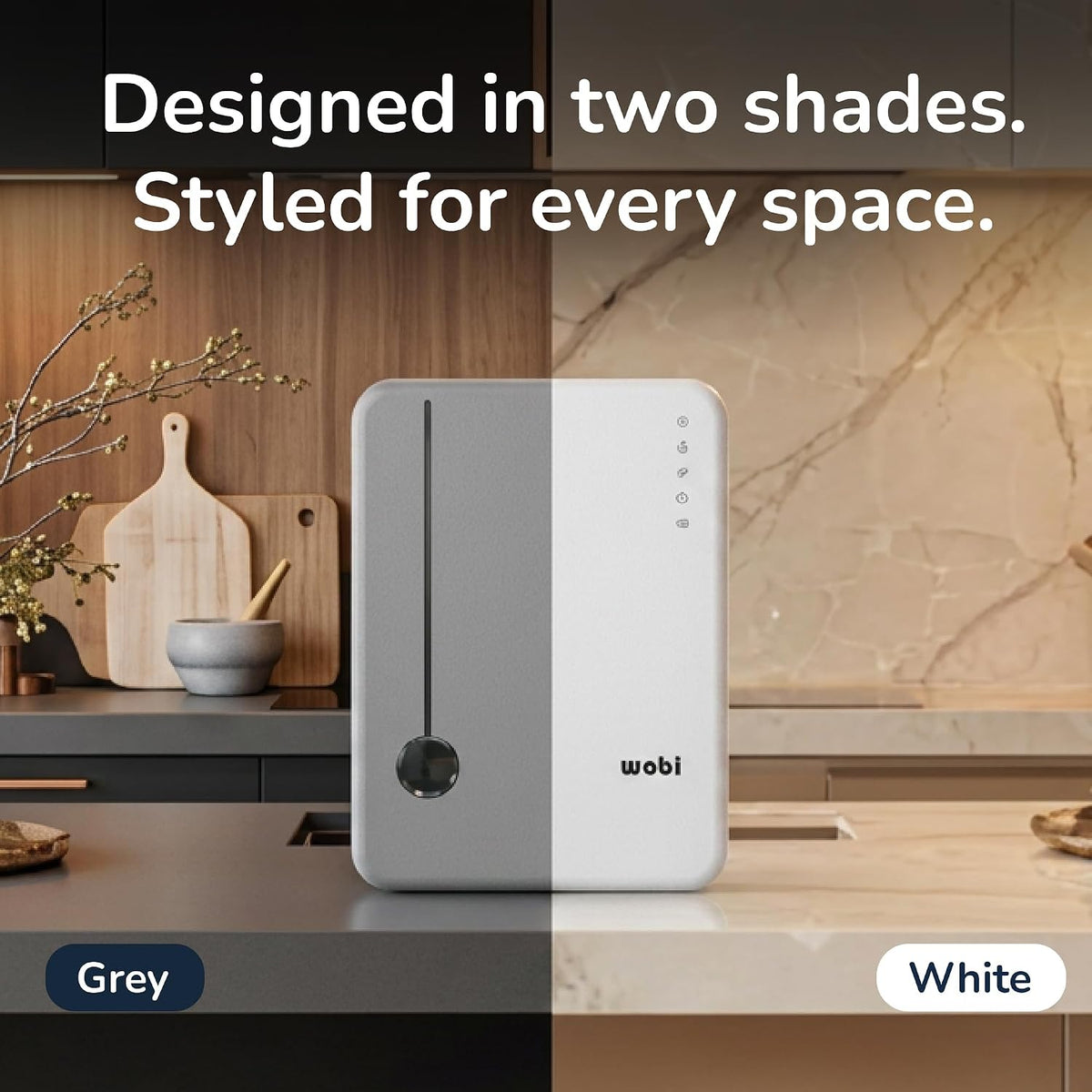 New Wabi UVC LED Sanitizer & Dryer Ultra (White + Gunmetal Trim) - Kidsy