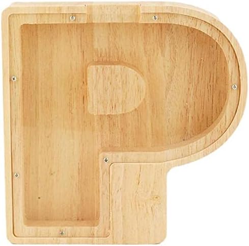 New WeiDu77 Wooden Alphabet Piggy Bank - Kidsy