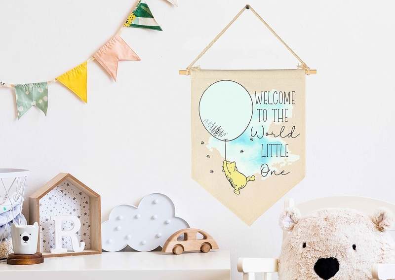 New Welcome to the World Baby Banner Nursery Decor - Kidsy