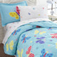 New Wildkin Full Bed in a Bag - 7 - Piece Microfiber Bedding Set (Butterfly Garden Blue, Full) - Kidsy