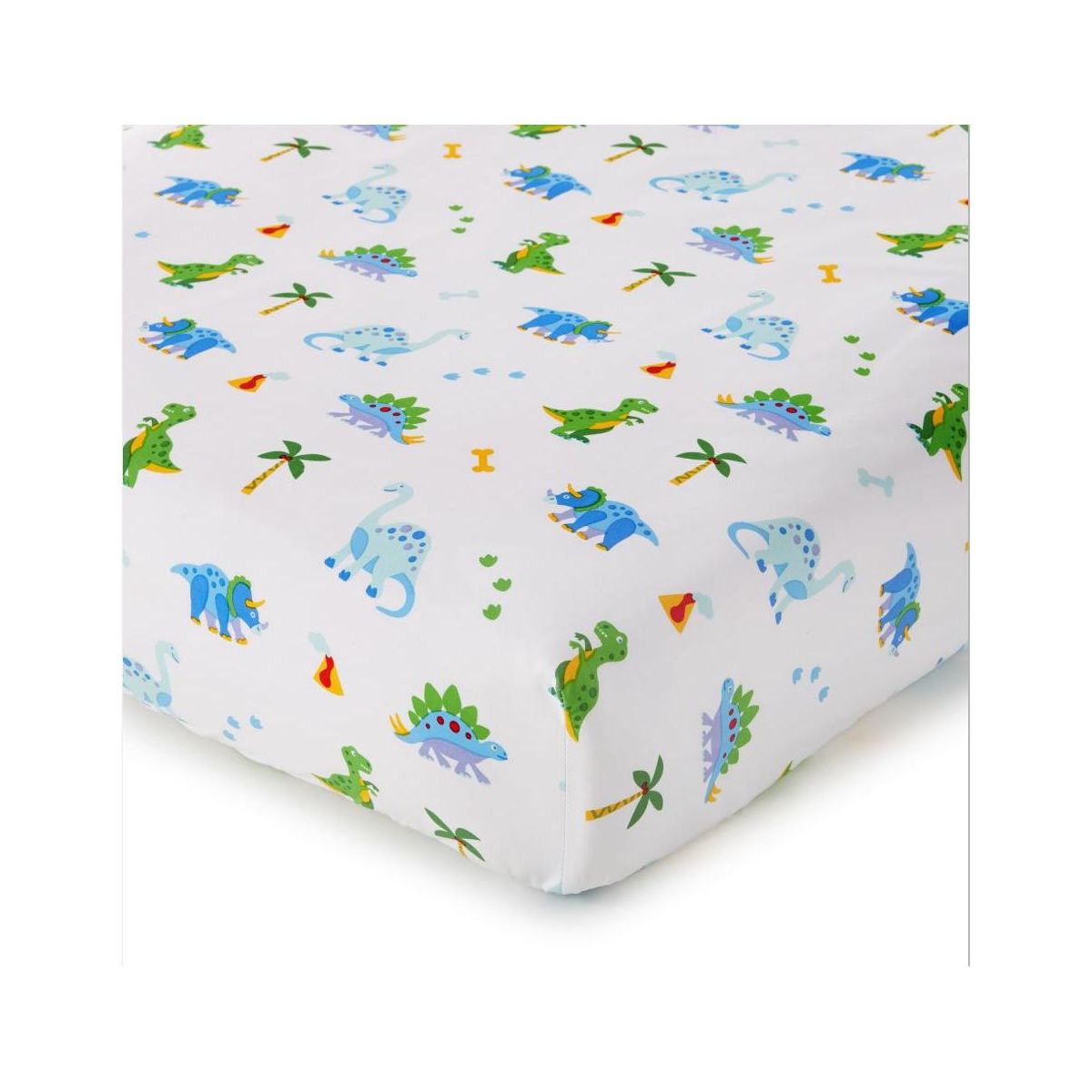 New Wildkin Kids Dinosaur Land 5 pc Cotton Bed in a Bag (Twin) - Kidsy